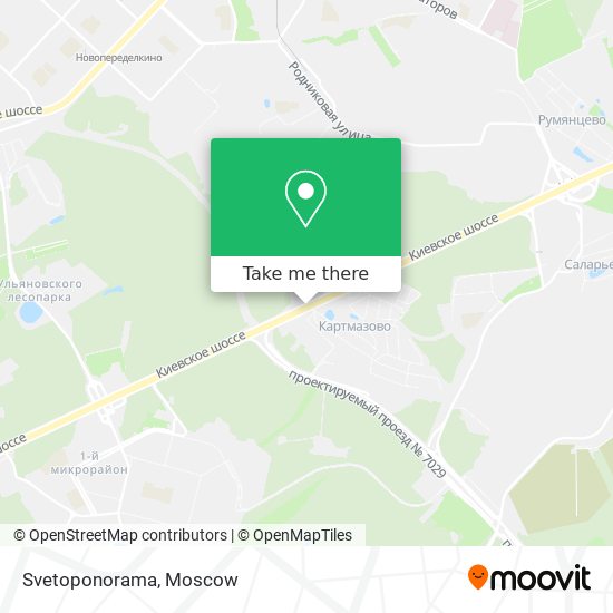 Svetoponorama map