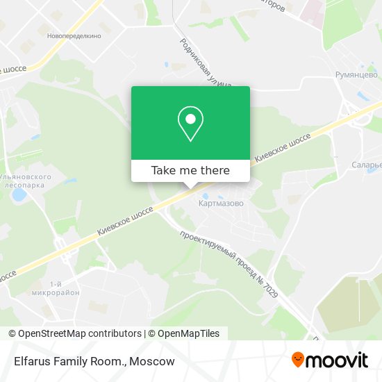 Elfarus Family Room. map