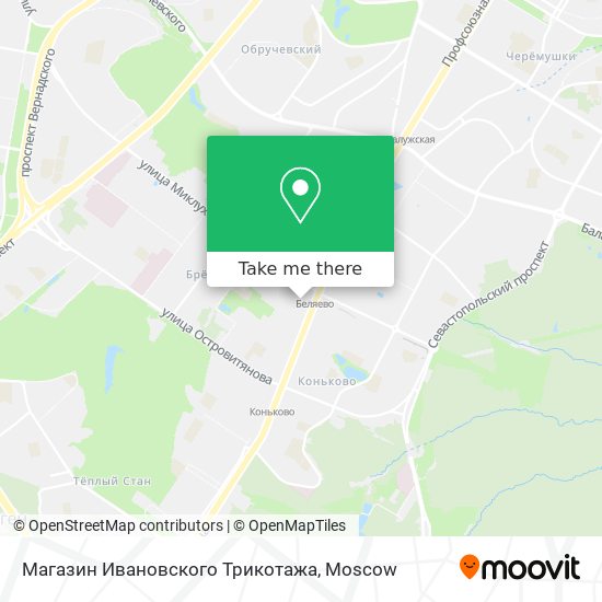 Магазин Ивановского Трикотажа map