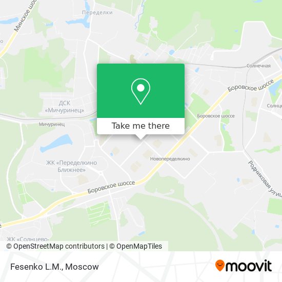 Fesenko L.M. map