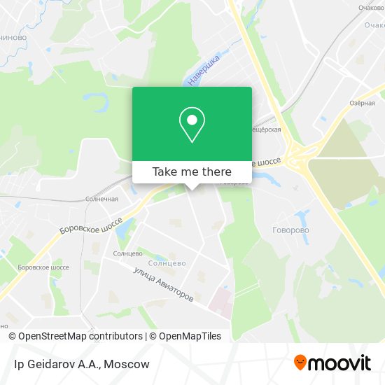 Ip Geidarov A.A. map