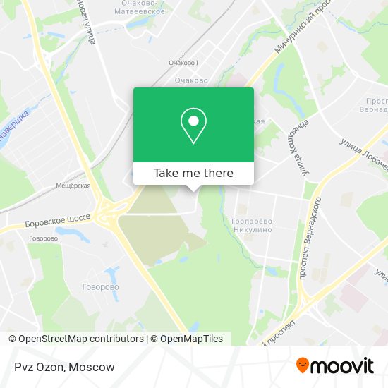 Pvz Ozon map