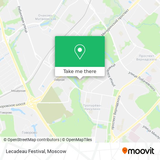 Lecadeau Festival map