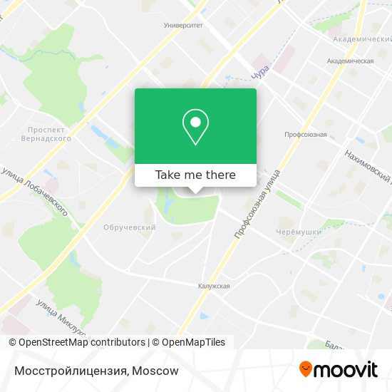 Мосстройлицензия map