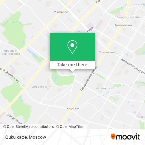 Quku кафе map
