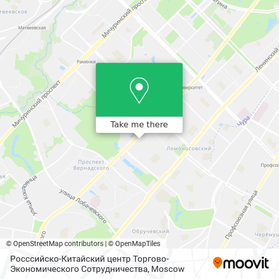 Росссийско-Китайский центр Торгово-Экономического Сотрудничества map