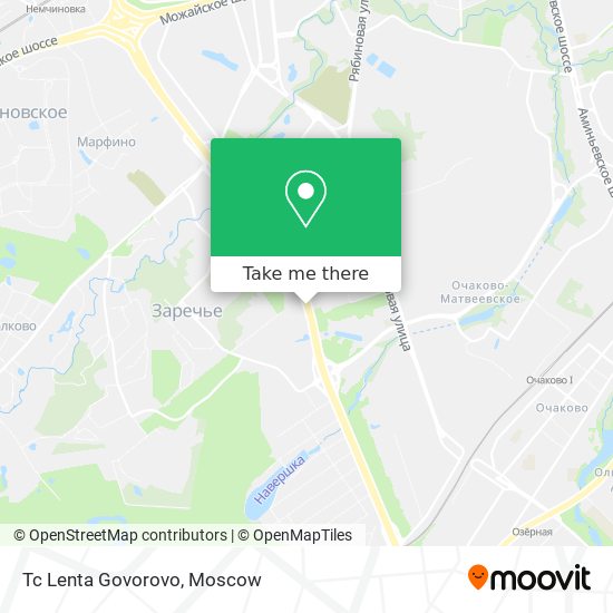 Tc Lenta Govorovo map