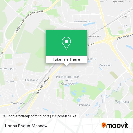 Новая Волна map