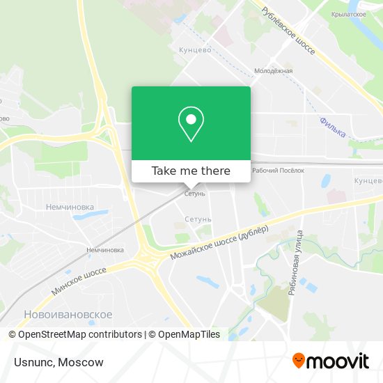 Usnunc map