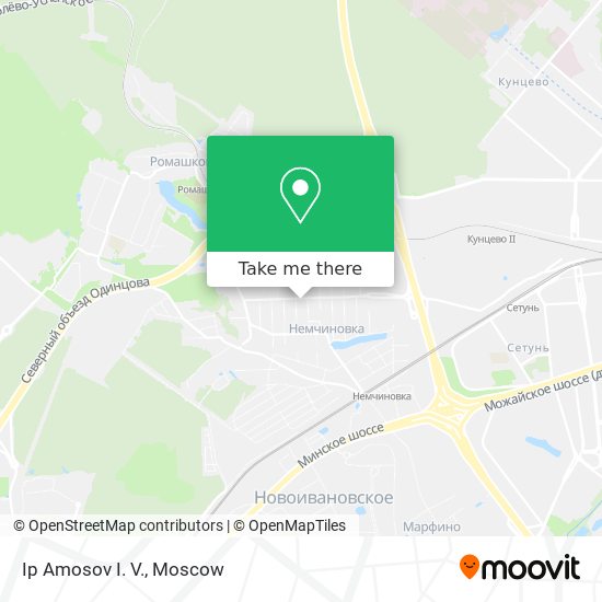 Ip Amosov I. V. map