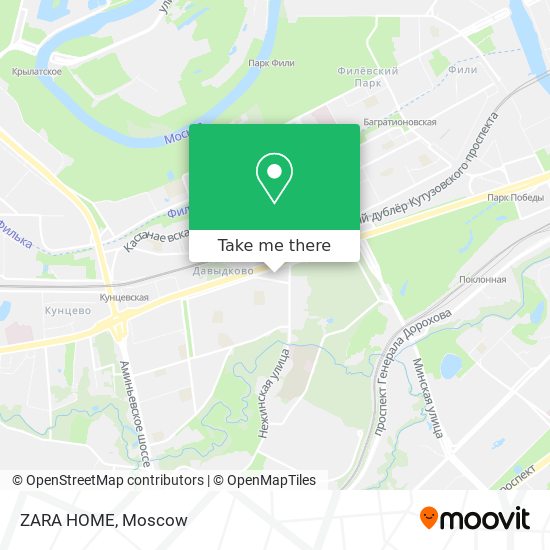 ZARA HOME map