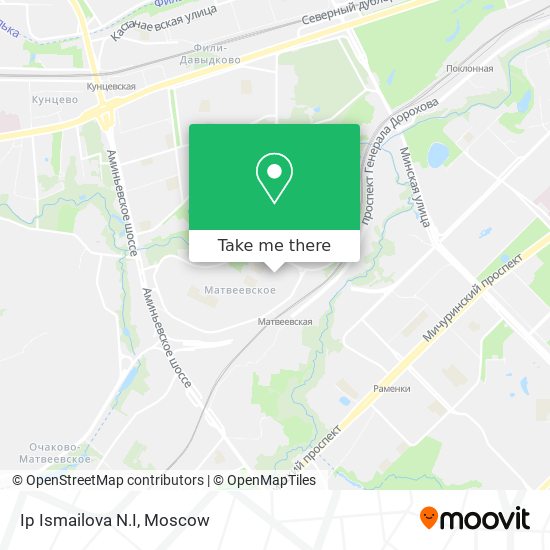 Ip Ismailova N.I map