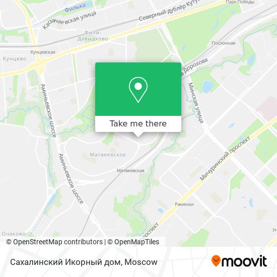 Сахалинский Икорный дом map