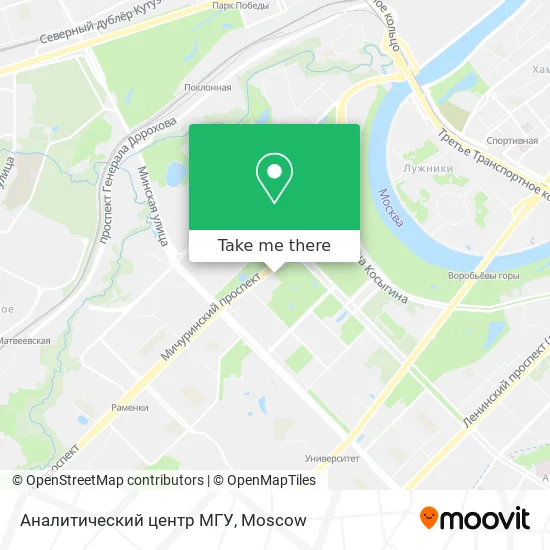 Аналитический центр МГУ map