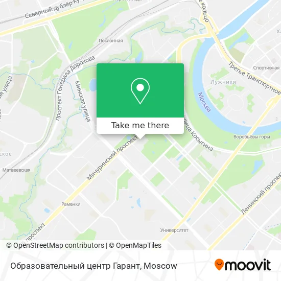 Образовательный центр Гарант map
