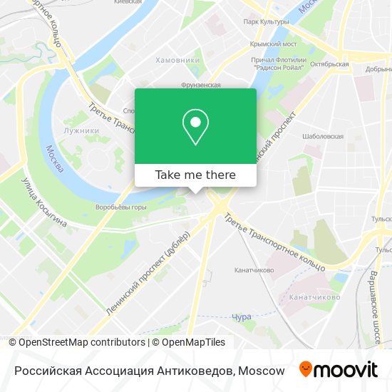Российская Ассоциация Антиковедов map