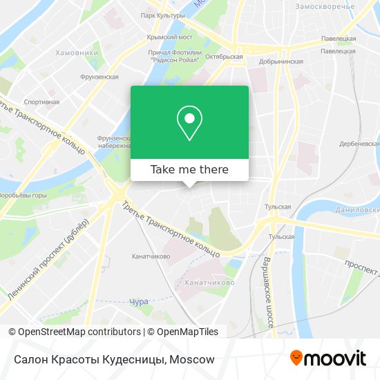 Салон Красоты Кудесницы map