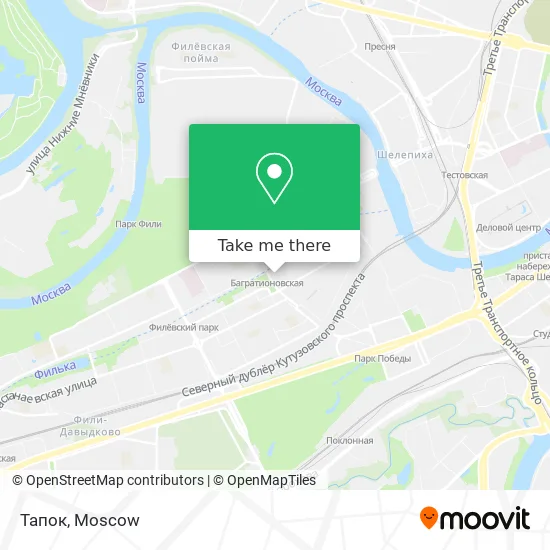 Тапок map