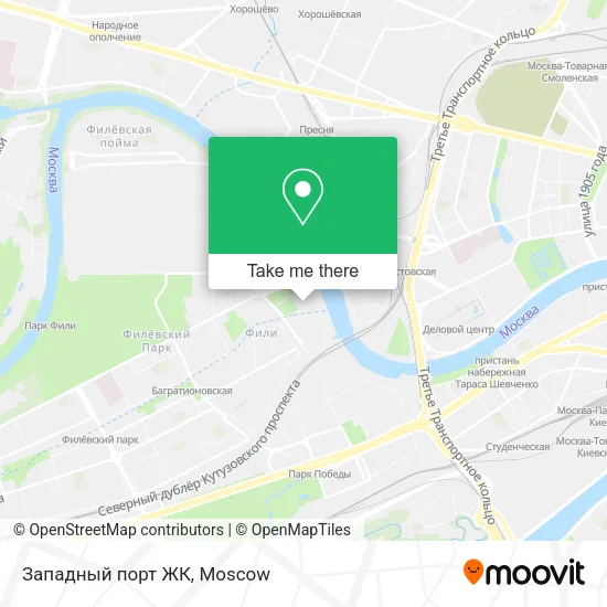 Западный порт ЖК map