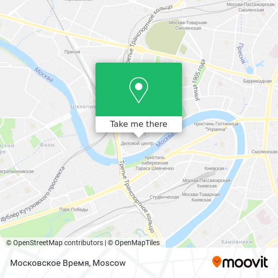 Московское Время map