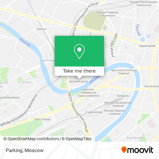 Parking map