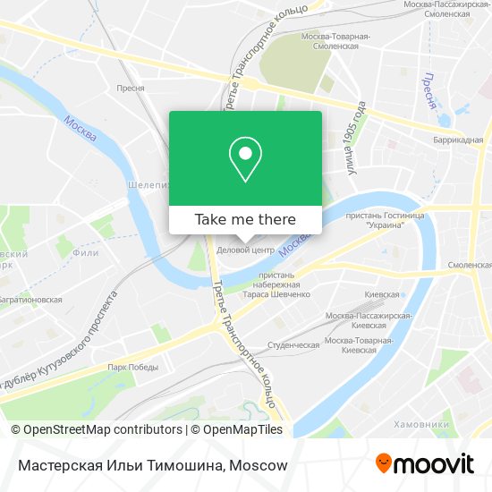 Мастерская Ильи Тимошина map
