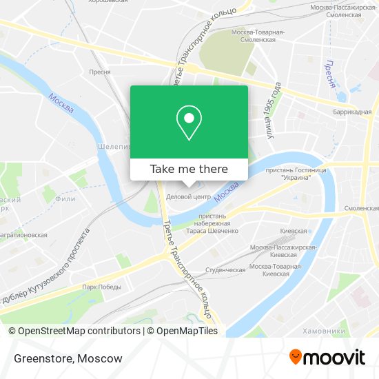 Greenstore map