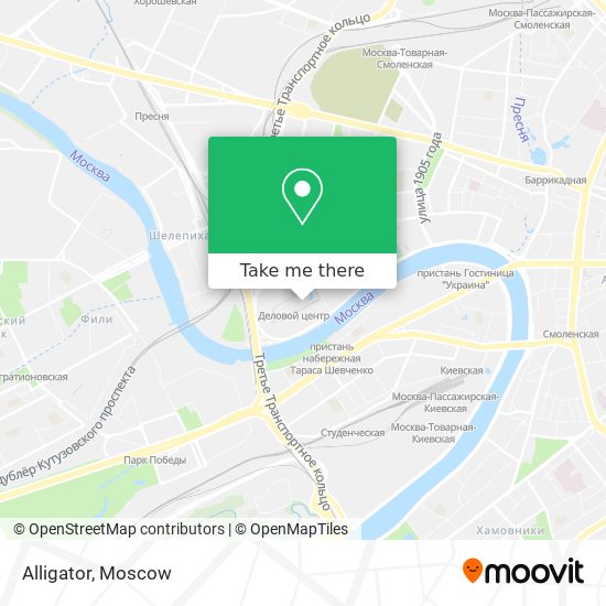Alligator map