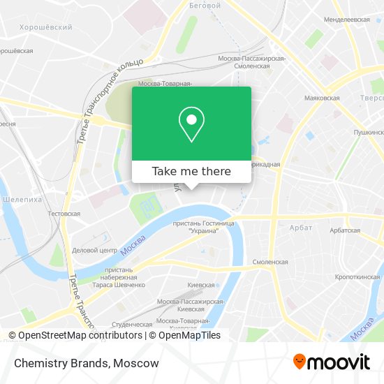 Chemistry Brands map