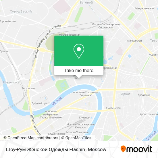 Шоу-Рум Женской Одежды Flashin' map