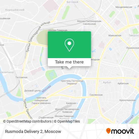 Rusmoda Delivery 2 map