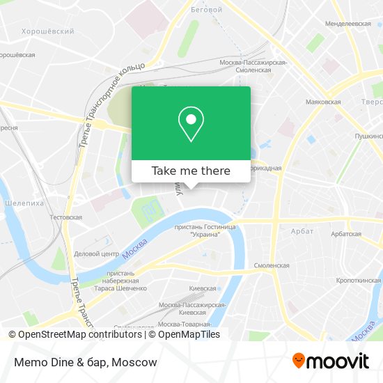 Memo Dine & бар map