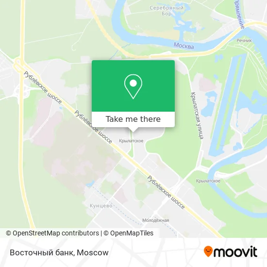 Восточный банк map