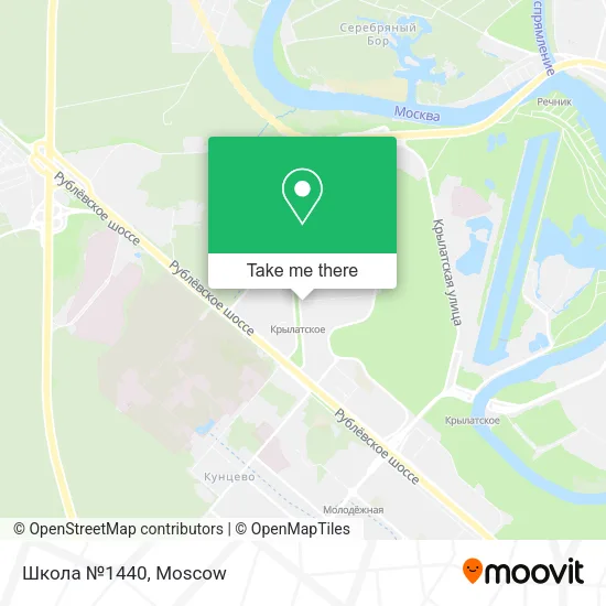 Школа №1440 map
