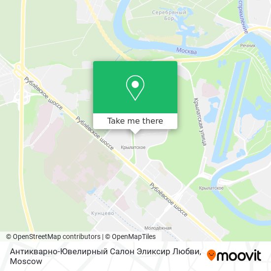 Антикварно-Ювелирный Салон Эликсир Любви map