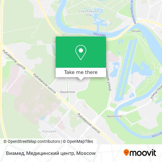 Виамед, Медицинский центр map