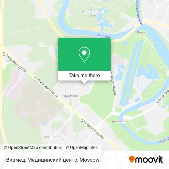 Виамед, Медицинский центр map