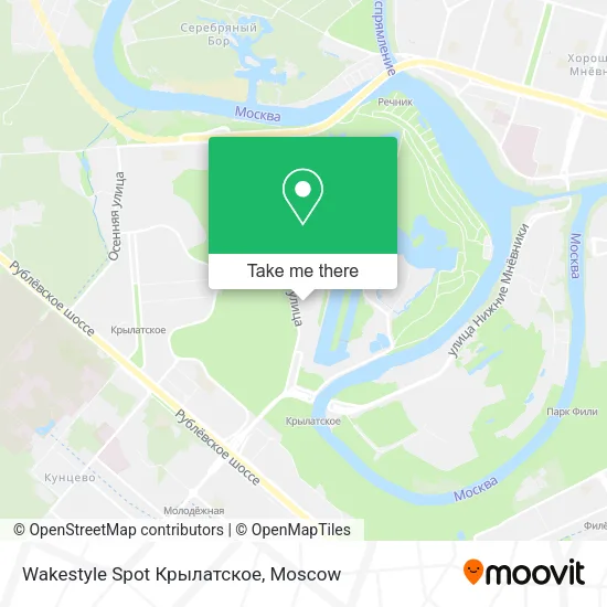 Wakestyle Spot Крылатское map