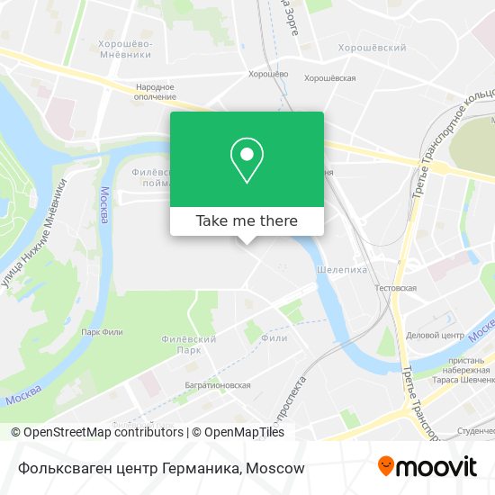 Фольксваген центр Германика map