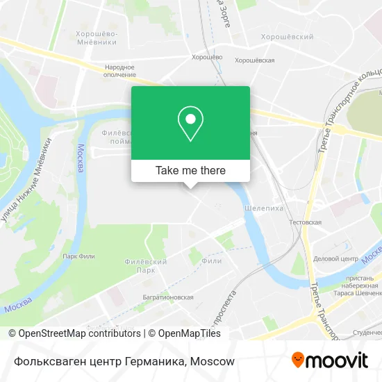 Фольксваген центр Германика map