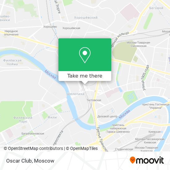 Oscar Club map