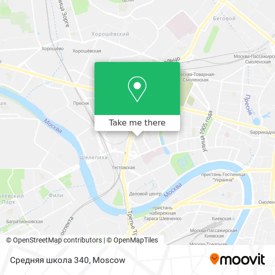 Средняя школа 340 map
