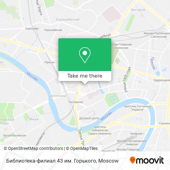 Библиотека-филиал 43 им. Горького map