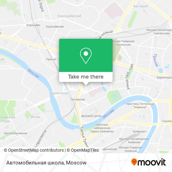 Автомобильная школа map