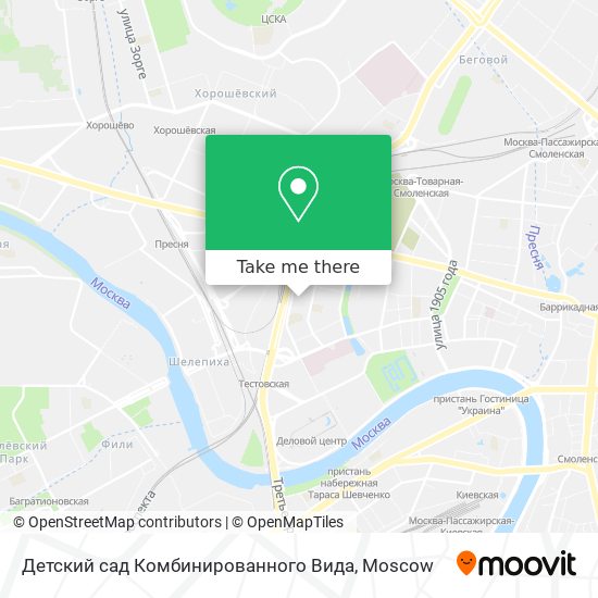 Детский сад Комбинированного Вида map