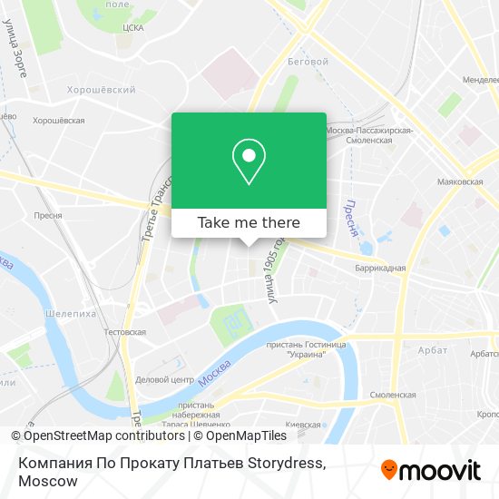 Компания По Прокату Платьев Storydress map