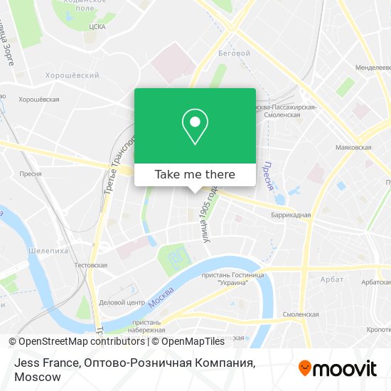 Jess France, Оптово-Розничная Компания map