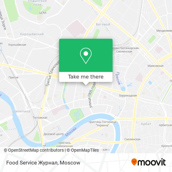 Food Service Журнал map