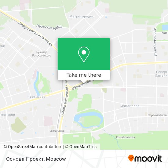 Основа-Проект map