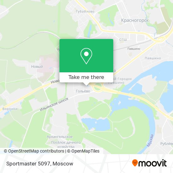 Sportmaster 5097 map